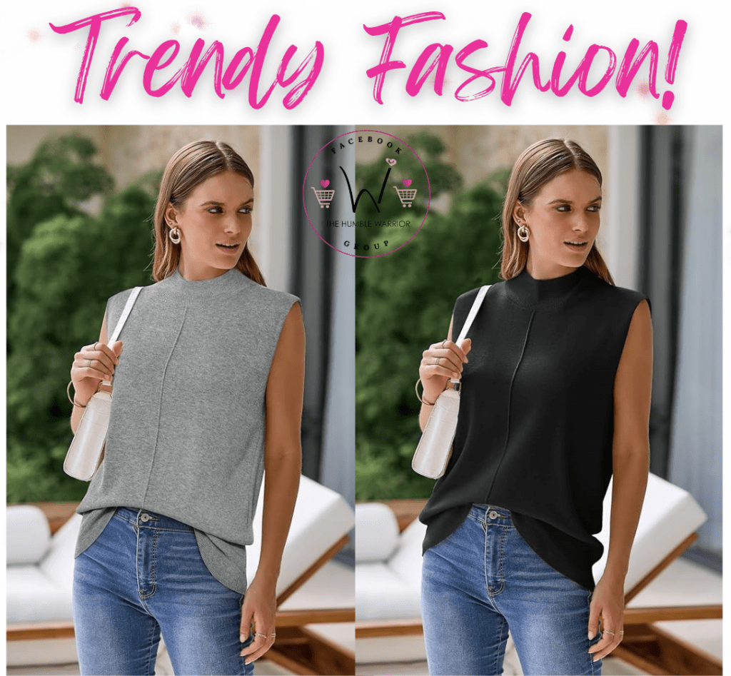 Arach&Cloz Women’s Knit Pullover Tank Tops!